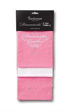 Picture of DIAMANTE 3 PACK TEA TOWEL